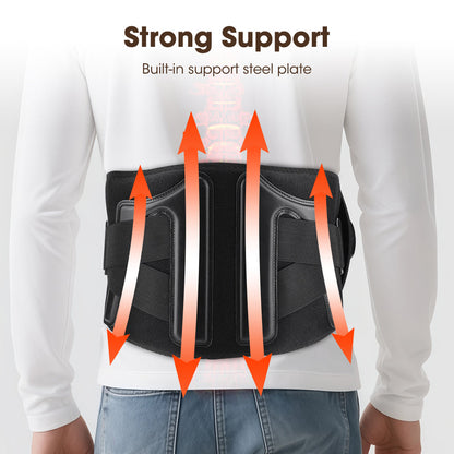 Elastic Waist Support Belt LED Massage