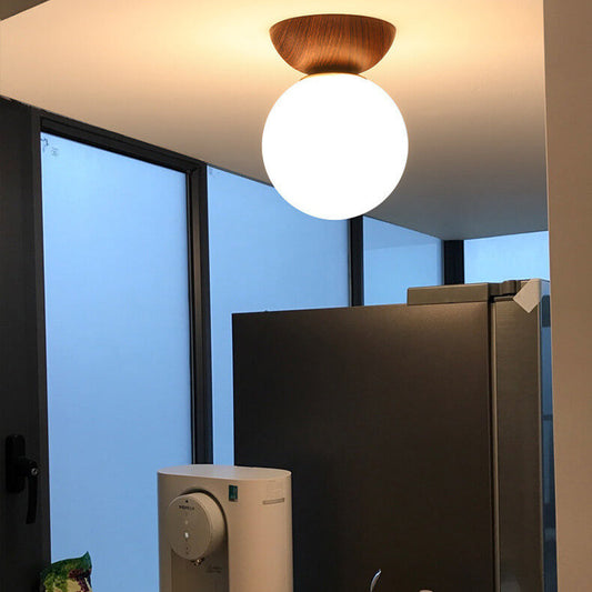 Japanese Ceiling Light with Adjustable Brightness for Home and Office Decor