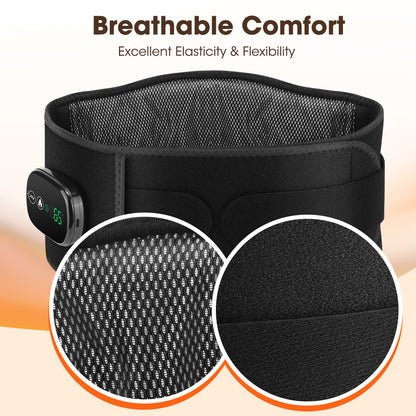 Elastic Waist Support Belt LED Massage