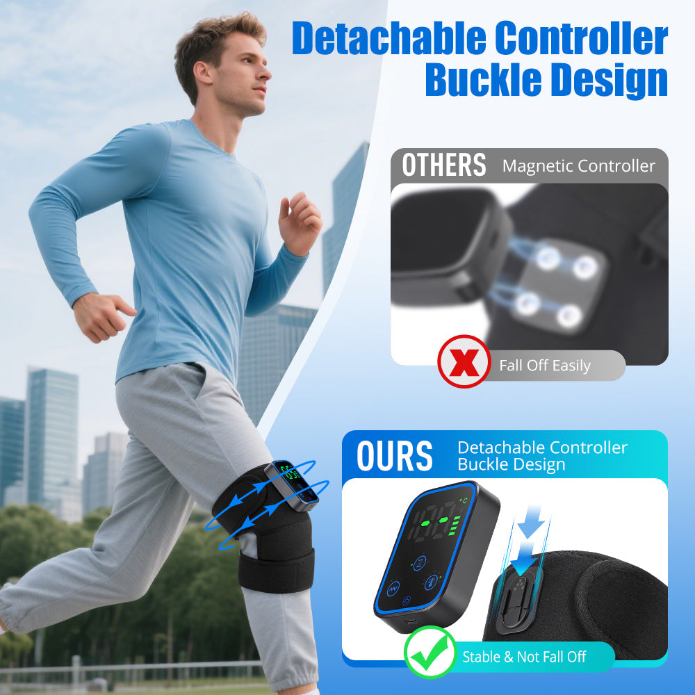 Knee Massager with Heating and App Control