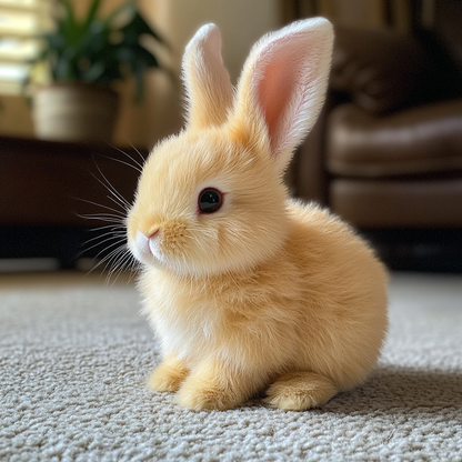 Realistic Bunny Toy