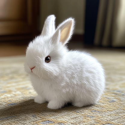 Realistic Bunny Toy