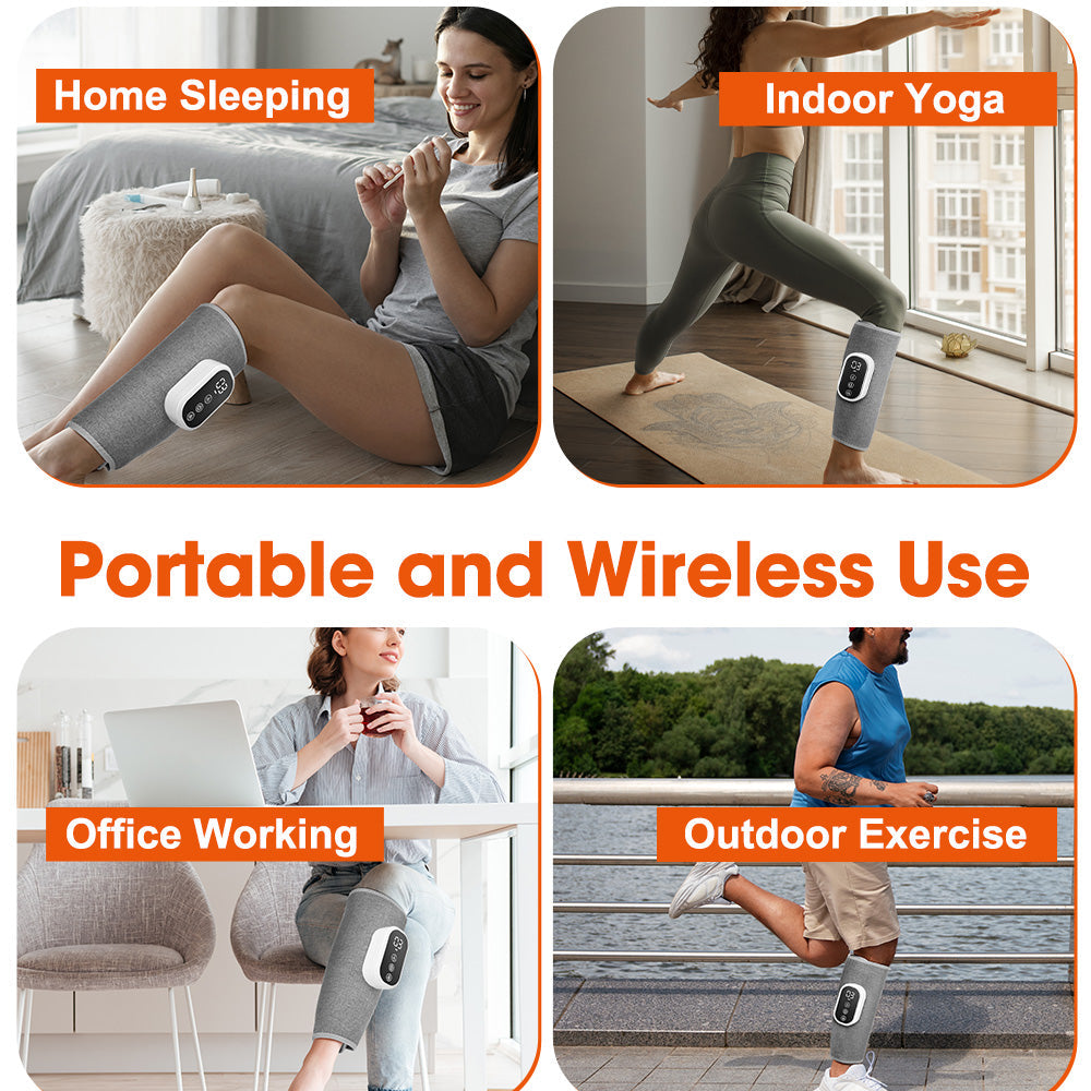 Wireless 360 Degree Air Pressure Calf Massager