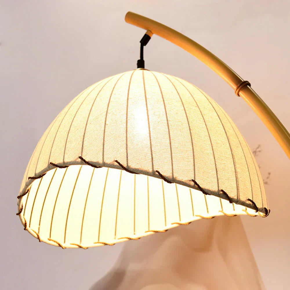 Bamboo Floor Lamp for Home Decor - Stylish Japanese Design for Living Room