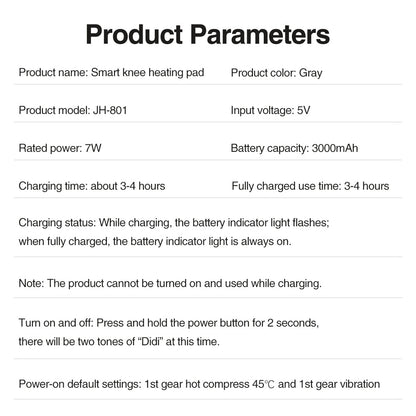 Cordless Electric Knee Massager