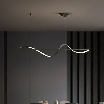 Elegant LED Pendant Light for Home and Office - Metal and Acrylic Design