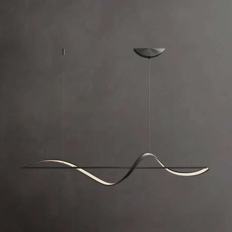 Elegant LED Pendant Light for Home and Office - Metal and Acrylic Design