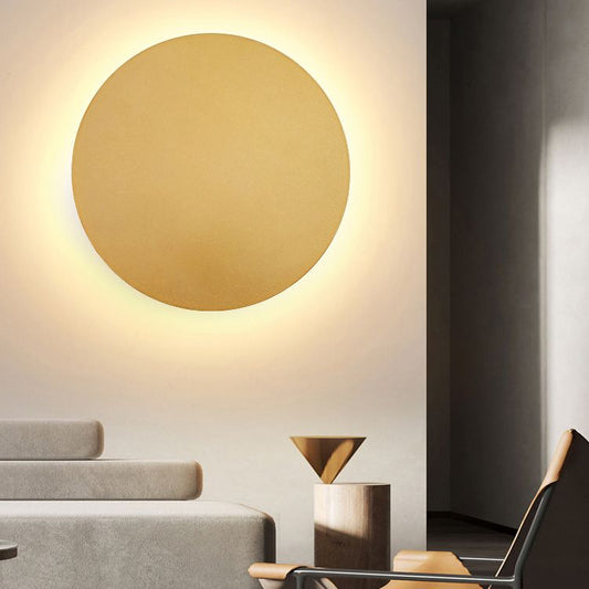 Round Wall Light for Home and Office - Modern Contemporary Design
