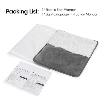 Electric Foot Heating Pad Foot Warmer