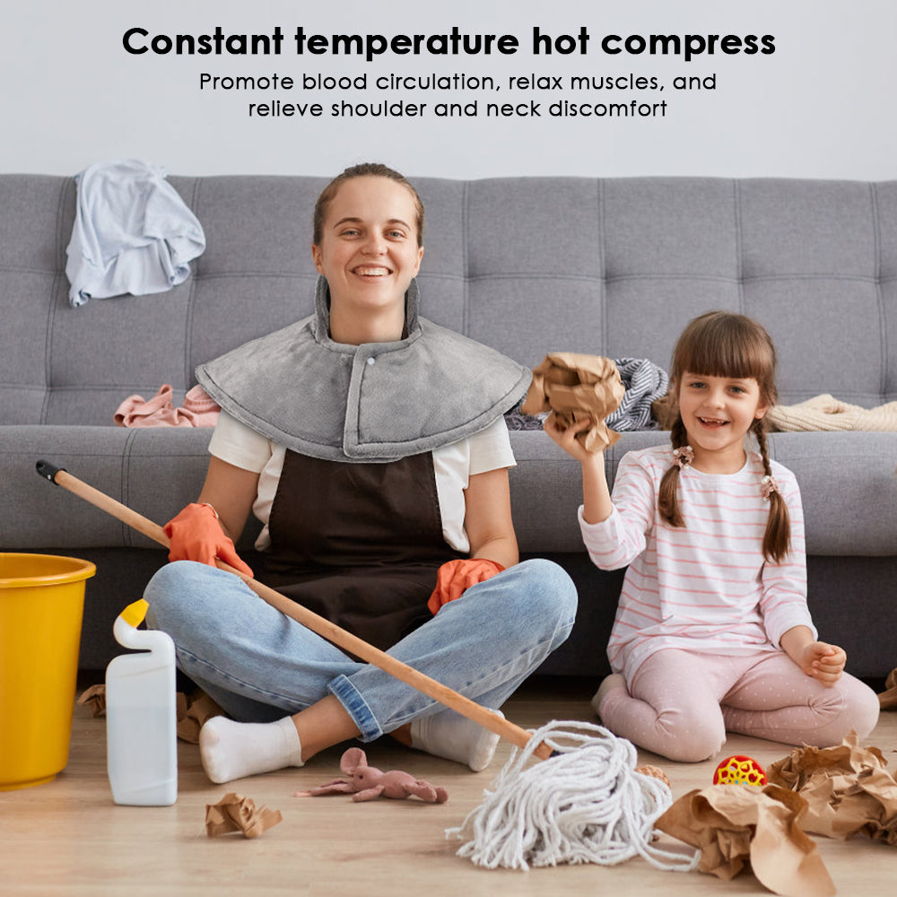 Shoulder Neck Heating Pad Electric Therapy Wrap