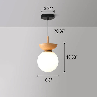 Japanese Ceiling Light with Adjustable Brightness for Home and Office Decor