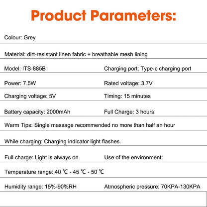 Wireless 360 Degree Air Pressure Calf Massager