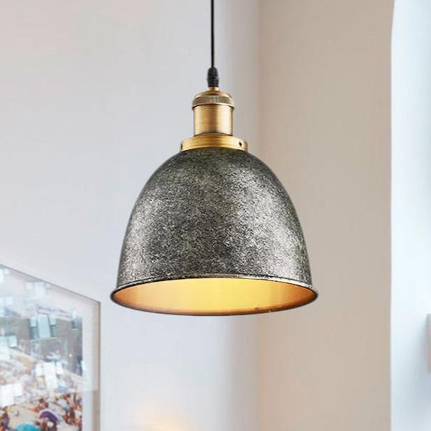 Industrial Pendant Light for Modern Living Spaces - Steel Design for Home & Office