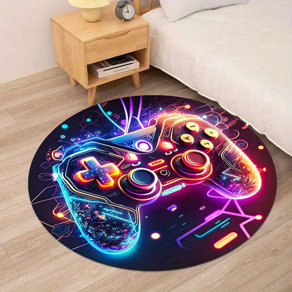 PlayStation Rug in Crystal Velvet for Gaming Room or Home Decor