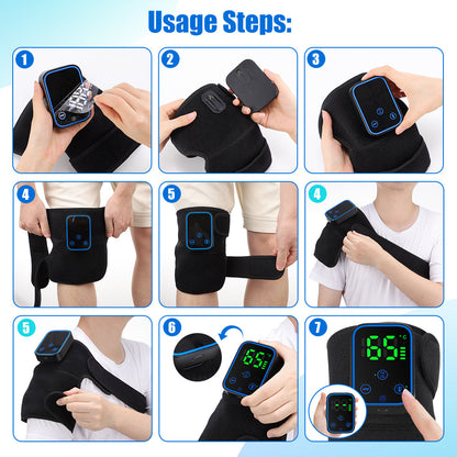 Knee Massager with Heating and App Control