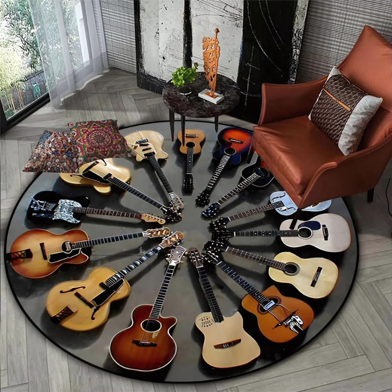 Anti-Slip Area Rug for Living Room and Bedroom - Soft, Stylish, Durable