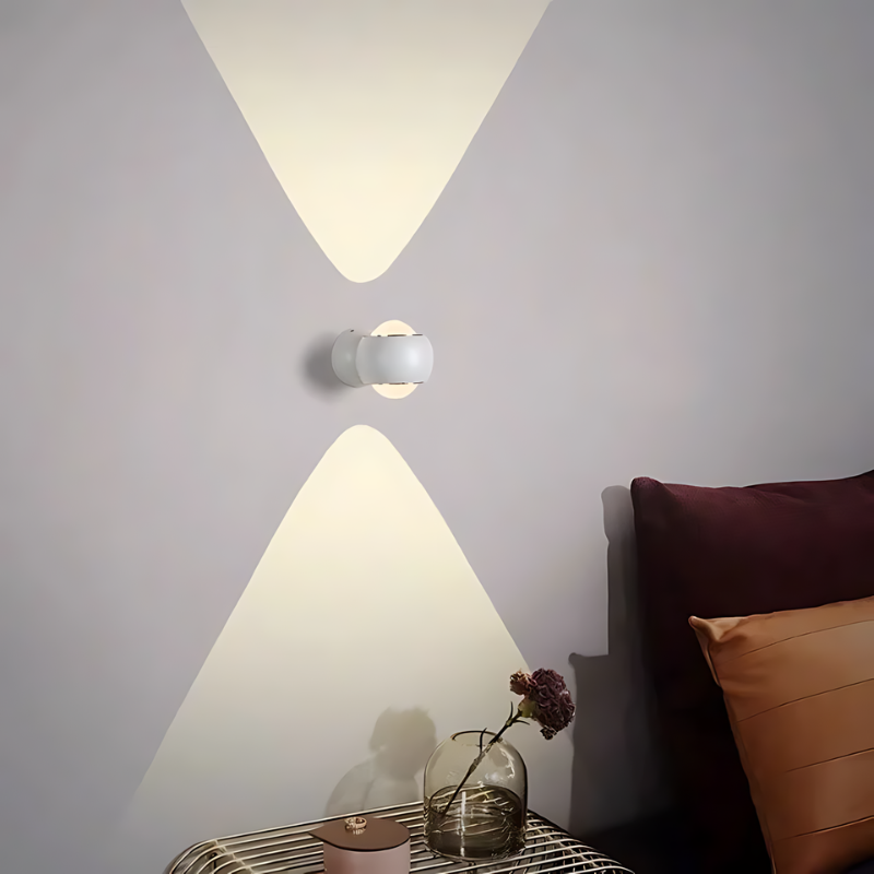 Swiveling Wall Lamp 180° Adjustable for Home Office Modern Lighting