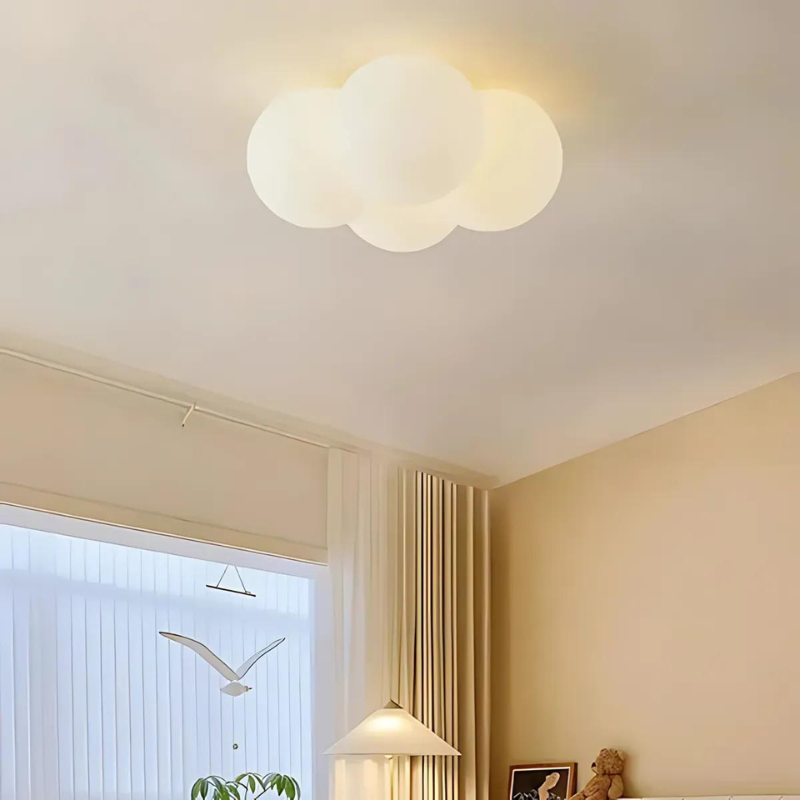 Modern Cloud Ceiling Light for Home and Office - Stylish Design and Soft Glow