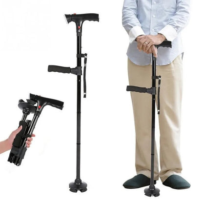 Adjustable Walking Cane for Mobility Support