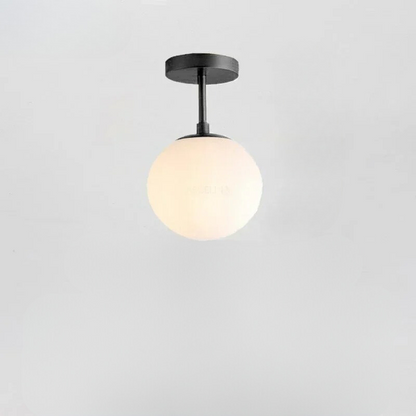 Elegant LED Glass Ceiling Light for Modern Home and Office Decor