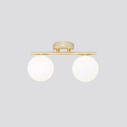 Elegant LED Glass Ceiling Light for Modern Home and Office Decor