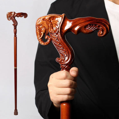 Wooden Walking Cane for Men and Women
