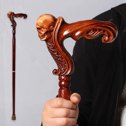 Wooden Walking Cane for Men and Women