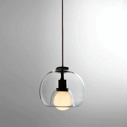 Hand-Blown Glass Pendant Light | Elegant Lighting for Home & Office