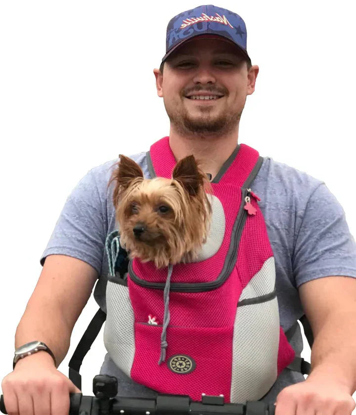 Pet Backpack Adjustable Safe Fur Sport