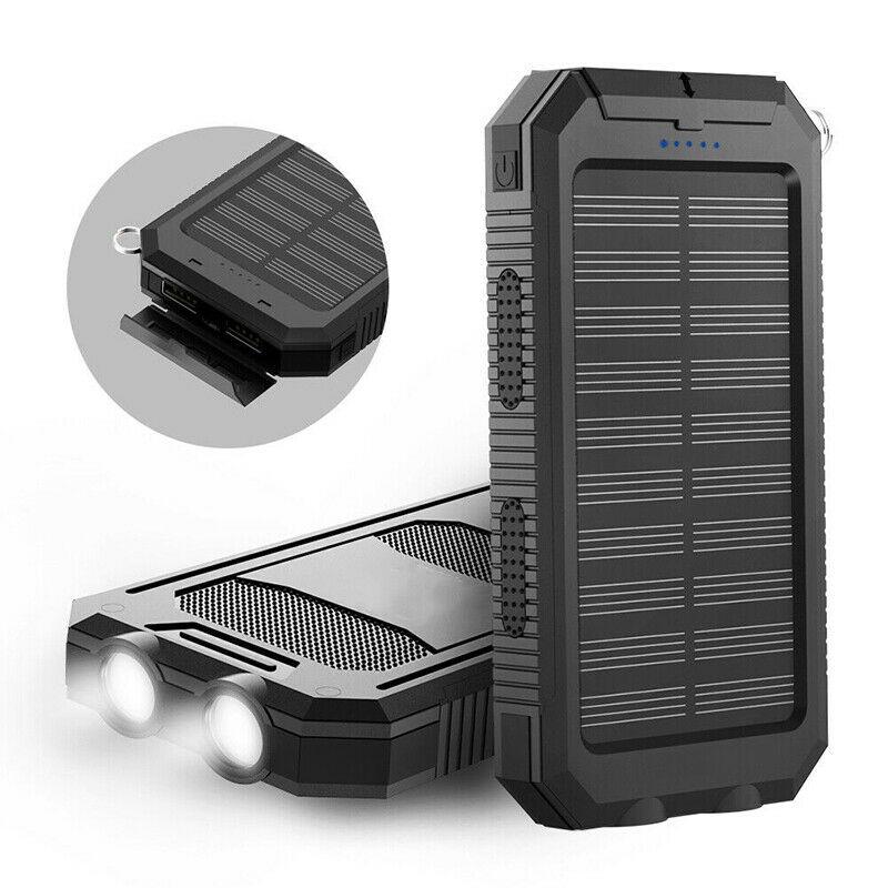 20000mAh Waterproof Solar Power Bank