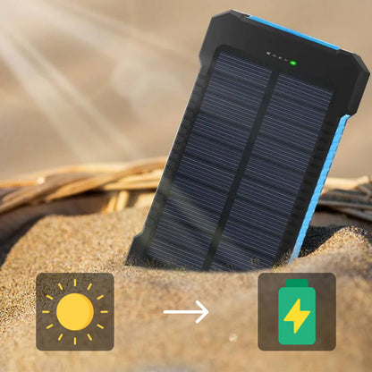 20000mAh Waterproof Solar Power Bank