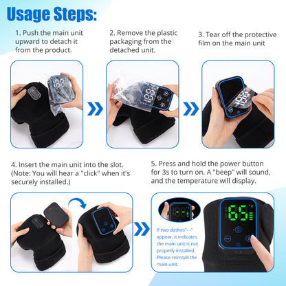 Knee Massager with Heating and App Control