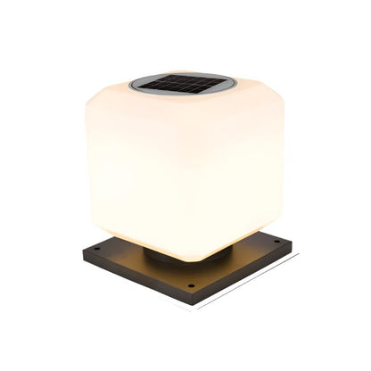 Solar-Powered Acrylic Outdoor Garden Lamp - Elegant Lighting for Home