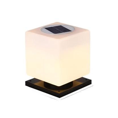 Solar-Powered Acrylic Outdoor Garden Lamp - Elegant Lighting for Home