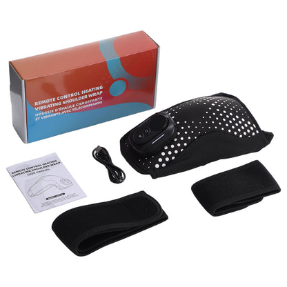 Heating Vibration Shoulder Wrap Pad Remote Control