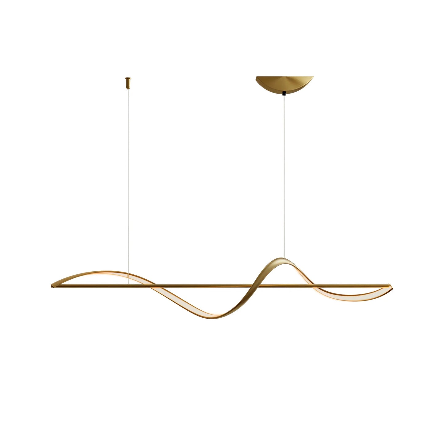 Elegant LED Pendant Light for Home and Office - Metal and Acrylic Design