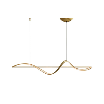 Elegant LED Pendant Light for Home and Office - Metal and Acrylic Design