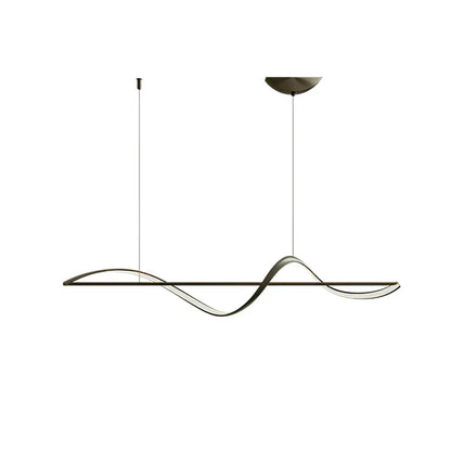 Elegant LED Pendant Light for Home and Office - Metal and Acrylic Design