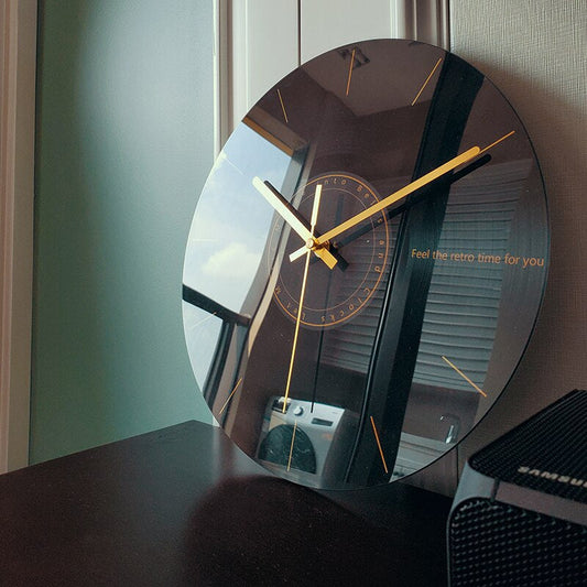 Stylish Artistic Wall Clock for Home and Office Décor, Modern Design