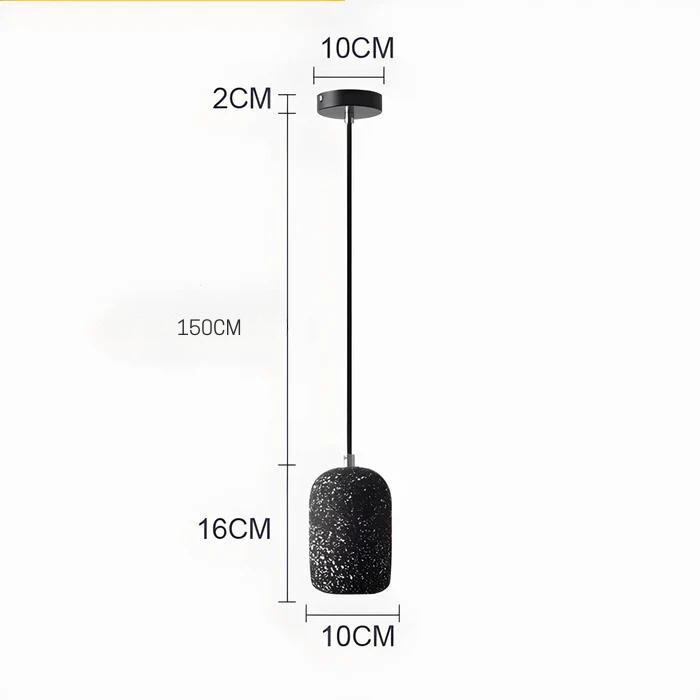 Industrial Pendant Light with Robust Design for Home and Office Use