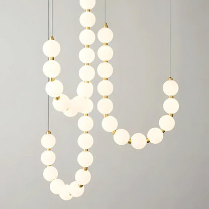 Elegant White Chandelier for Living Room and Office Decor, Stylish Lighting