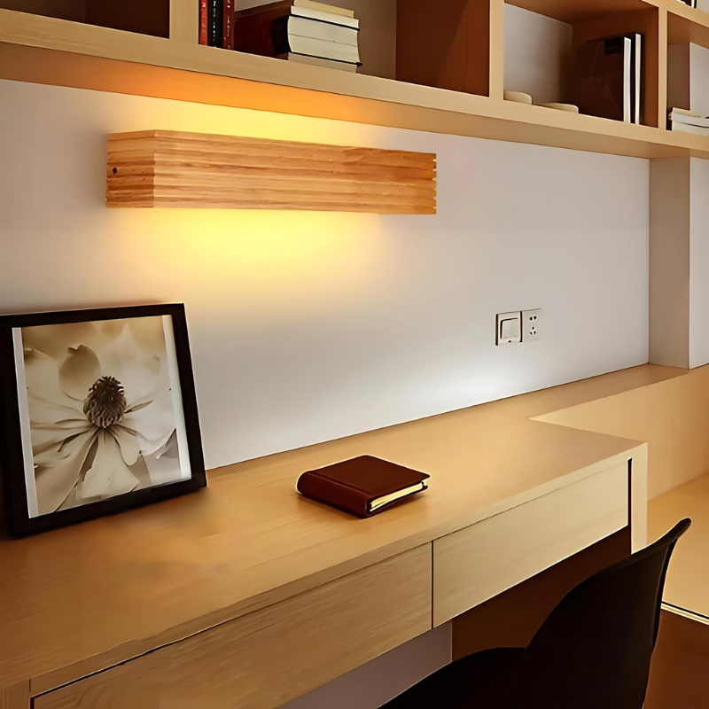 Waterproof LED Bathroom Wall Light - Modern Rectangular Design for Home Use