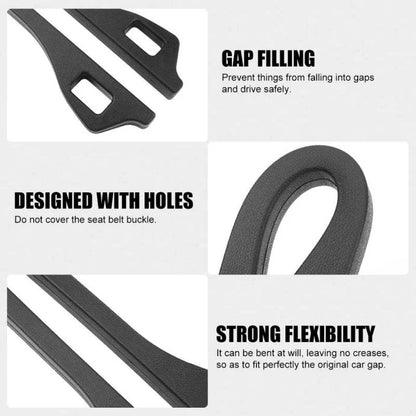 2Pcs Car Seat Gap Filler
