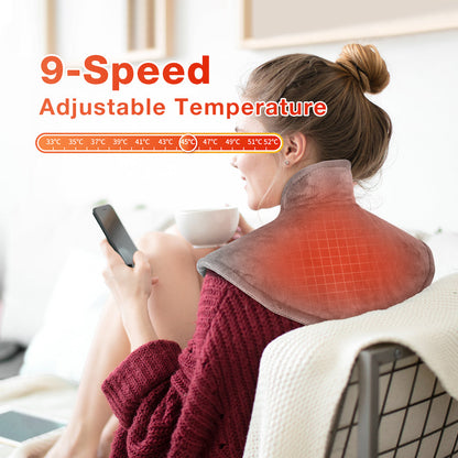 Shoulder Neck Heating Pad Electric Therapy Wrap
