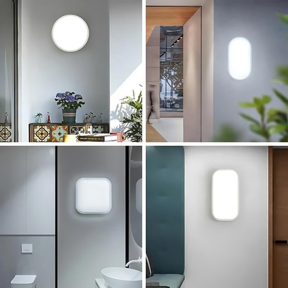 Moisture-Resistant Outdoor LED Wall Light with Modern Design for Home