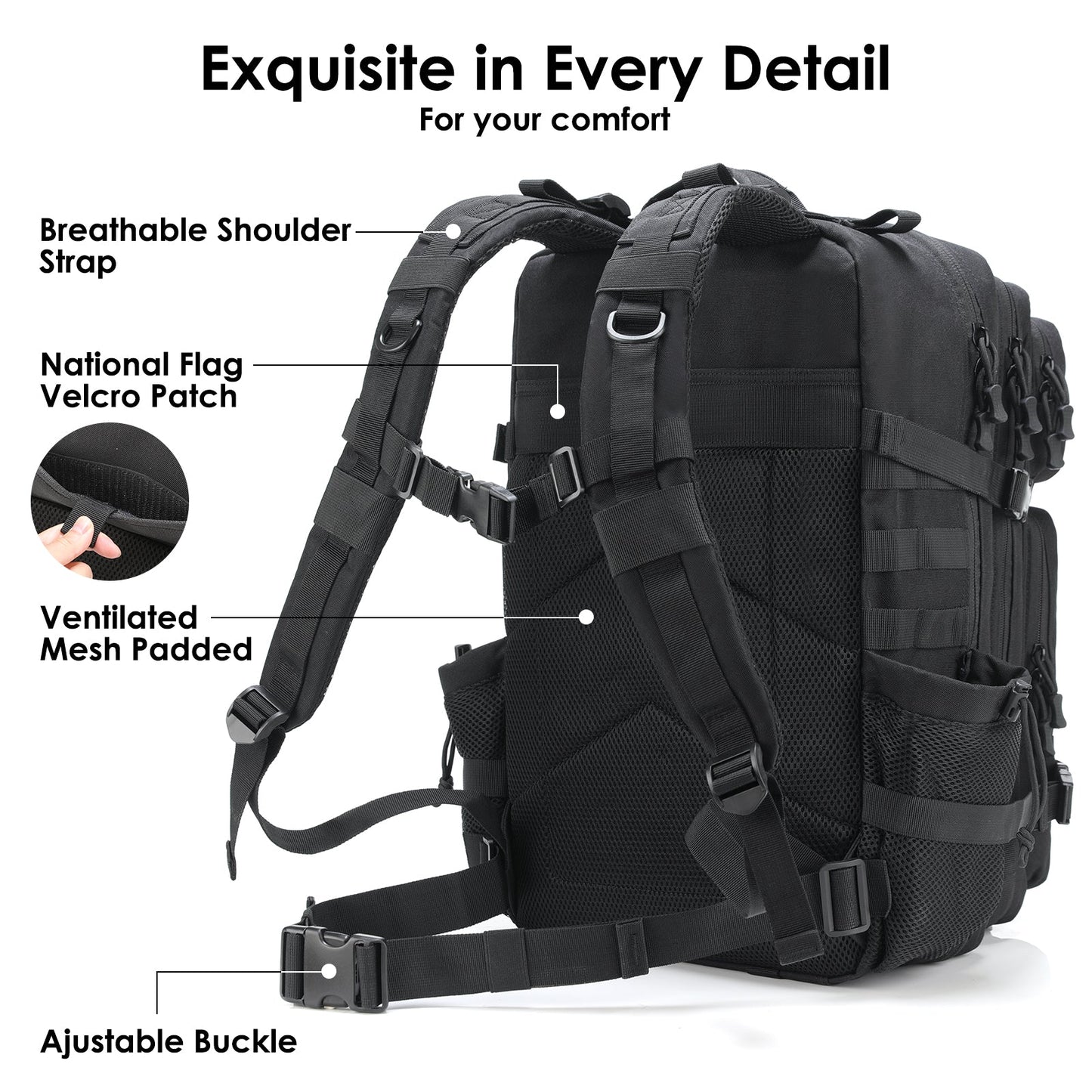 Tactical Assault Backpack Outdoor Military Gear