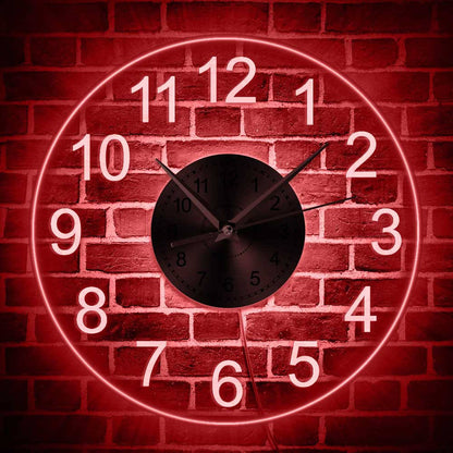 LED Wall Clock with Acrylic Design for Home and Office Decor