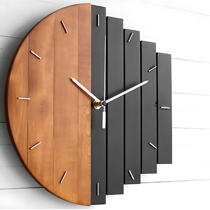 Wooden Wall Clock Xylophone Design for Home Decor and Office Style