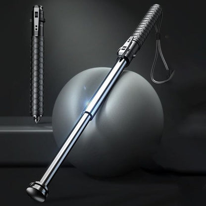 Self-Defense Walking Stick – Adjustable Hiking Cane with Safety Features