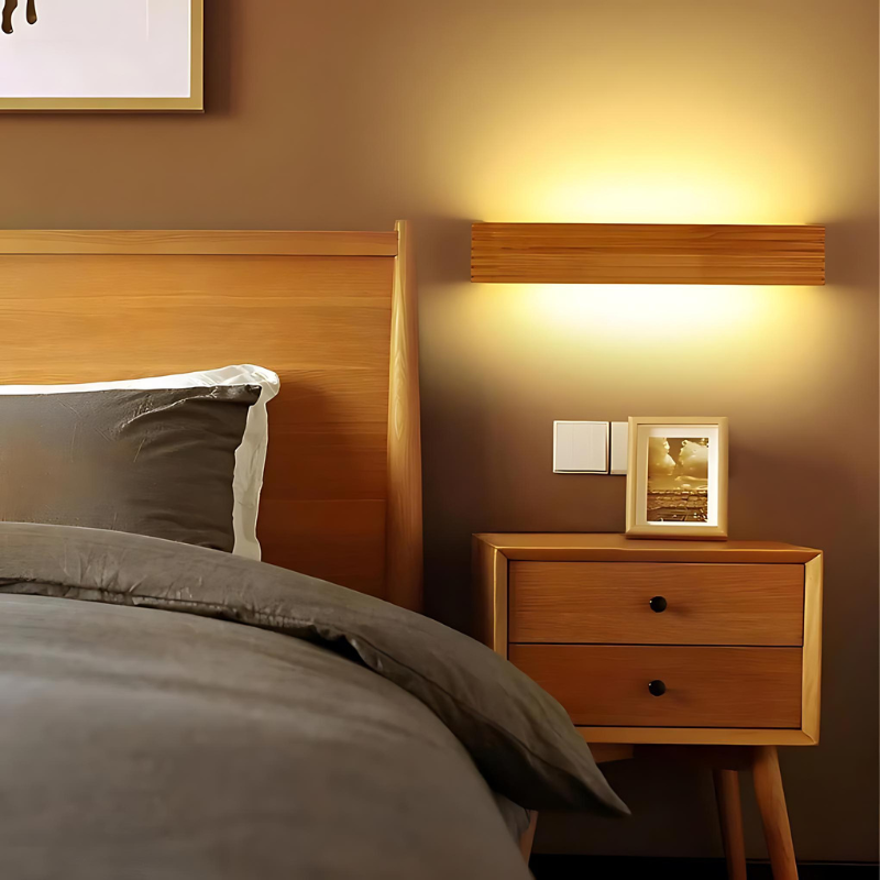 Waterproof LED Bathroom Wall Light - Modern Rectangular Design for Home Use